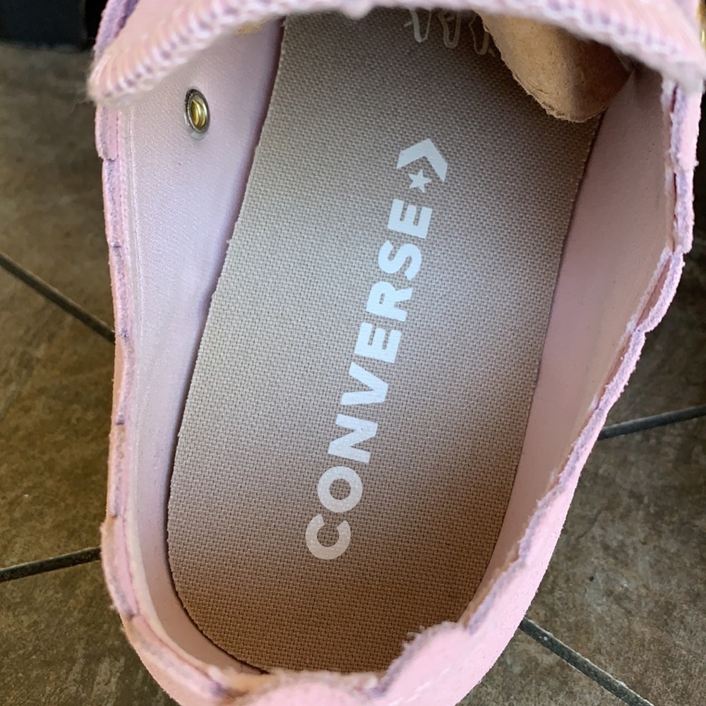 CONVERSE CTAS OX PINK FOAM/GOLD/EGRET WMNS - Picture 8 of 14
